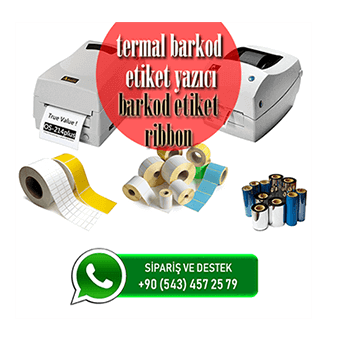 Termal barkod etiket yazıcılar & teknik servis